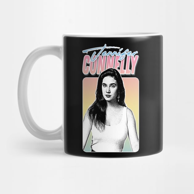 Jennifer Connelly // Retro Style Fan Design by DankFutura